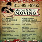 Mother & Sons Moving LLC