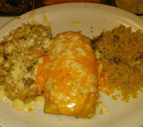 Gordito's Mexican Restaurant - Lubbock, TX. Chimichanga plate