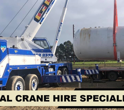 Gericke Bulk Handling - Naracoorte, SA. Local Crane Hire Specialists