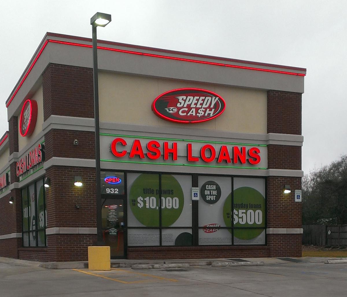 Speedy Cash 932 Ann St, Montgomery, AL 36107