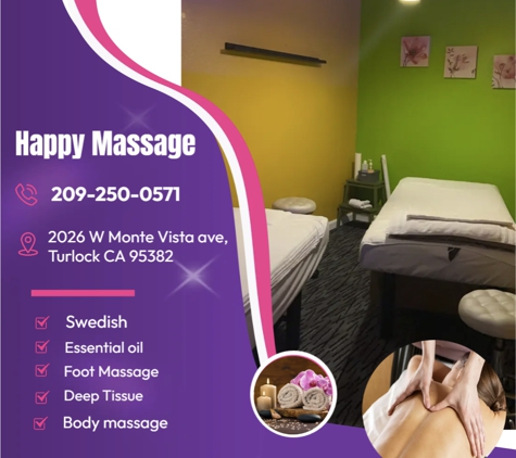 Happy Massage - Turlock, CA