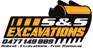 S & S Excavations Logo