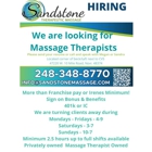 Sandstone Therapeutic Massage