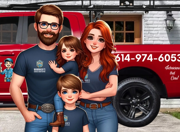 Wammack's Garage Door Repair - Columbus, OH. Family Photo