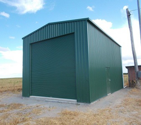 McHUGH STEEL FRAMING. Cottage Green Industrial Shed