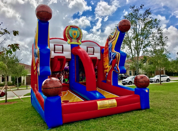 My Florida Party Rentals - Miami, FL. Inflatable Basketball Game