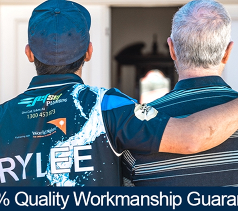 Jetset Plumbing. 100% Quality Workmanship Guarantee