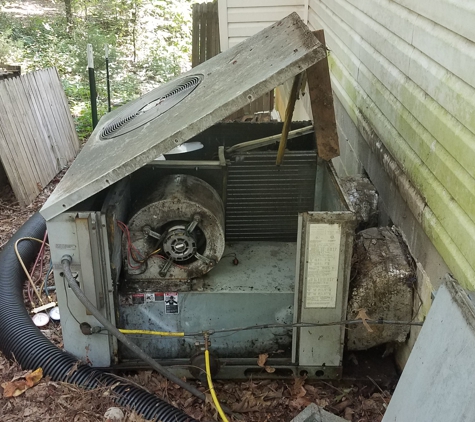 All Seasons Heating & Cooling - Ringgold, GA. My Ac/gas Heat combo, old 1993, just needed cleaned!