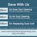 Dryer Vent Cleaning Rosenberg TX - Dryer Vent Cleaning