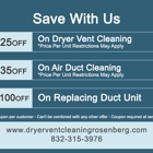 Dryer Vent Cleaning Rosenberg TX