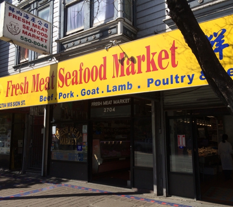 Fresh Meat Seafood Market - San Francisco, CA. Entry