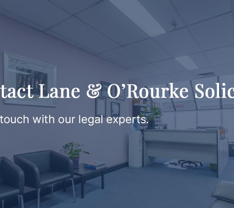 Lane & O'Rourke - Earlwood, NSW. Contact Lane & O’Rourke Solicitors