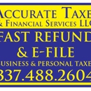 Accurate Taxes & Financial Services LLC - Tax Return Preparation