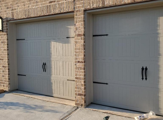 ProTech Overhead Doors - Magnolia, TX. Garage Door with Decorative Hardware