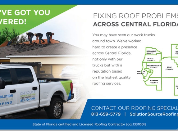 Solution Source Roofing - Plant City, FL