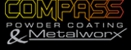 Compass Powder Coating & Metalworx Logo