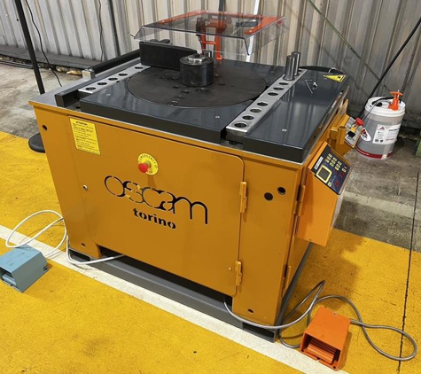 Delahenty Machinery Pty Ltd - Clayfield, QLD. OSCAM K2 rod bending machine