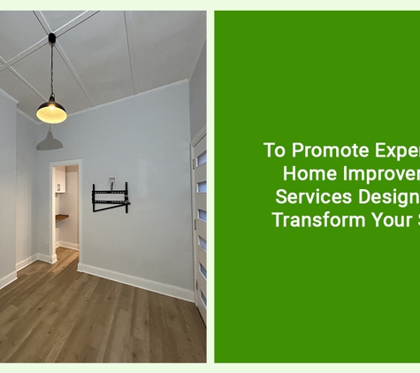 Pilmal Infinity Maintenance Services. To Promote Expertise In Home Improvement Services Designed To Transform Your Space