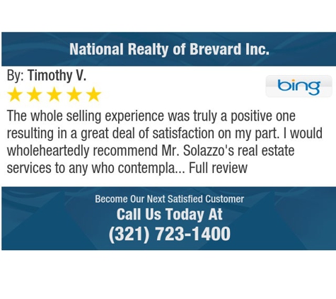 National Realty Of Brevard Inc - Melbourne, FL