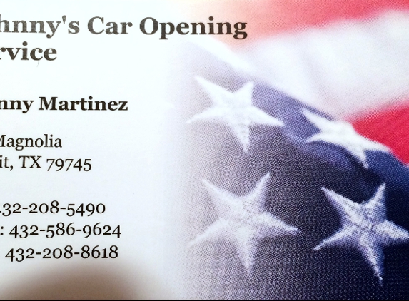 Johnny's Car Opening Service - Kermit, TX