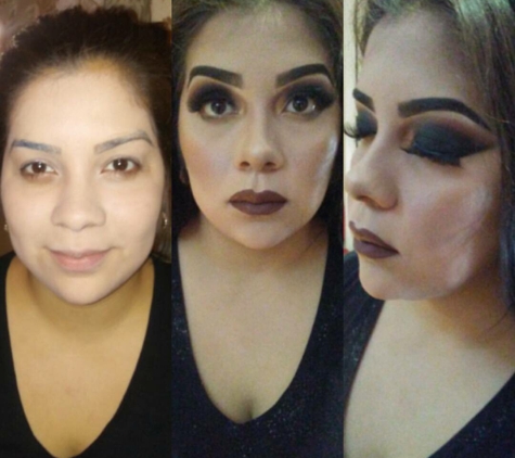 SJ Royal Brown & Beauty - Burbank, CA. Party Makeup Heavy smokey eye