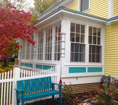 McNulty Construction - South Haven, MI. Vintage rehab, porch.