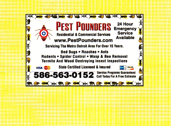 Pest Pounders - Saint Clair Shores, MI