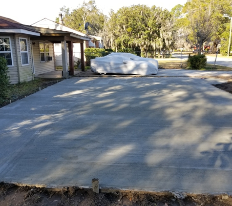 Perkins Concrete Pros - Savannah, GA. Parking patio