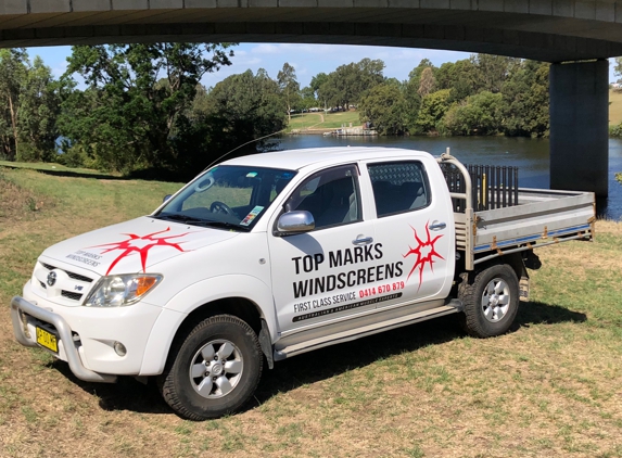 Top Marks Windscreens - Leonay, NSW. Top Marks Vehicle
