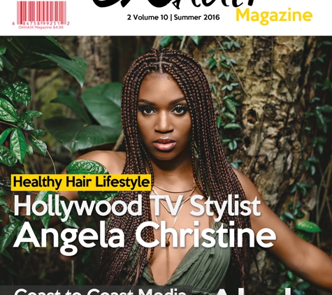 OKHAIR MAGAZINE - Houston, TX. Celebrity TV Stylist/Angela Christine