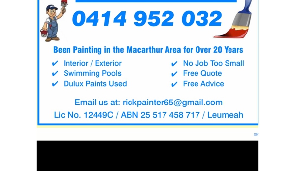 Rick Meredith Painting - Campbelltown, NSW