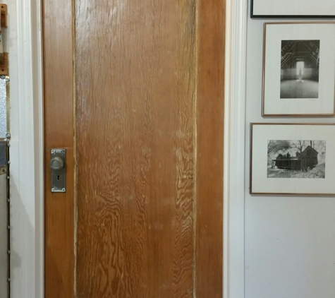 A Flair 4 Repair - Tucson, AZ. Refinished old door
