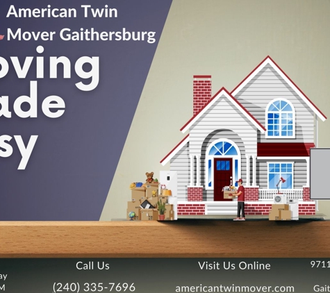 American Twin Mover Gaithersburg - Gaithersburg, MD. American Twin Mover Gaithersburg
9711 Washingtonian Blvd Ste 550
Gaithersburg, MD