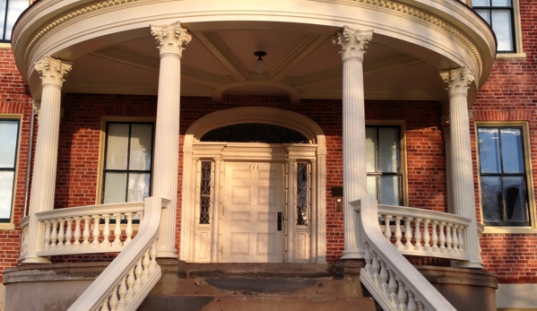 Lancaster Stained Glass Designs - Lancaster, PA. Peace Portico @ Seminary Ridge Museum aka Schmucker Hall, Gettysburg, PA