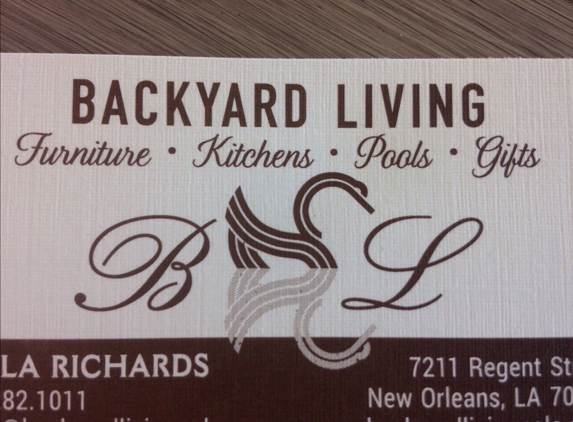 Backyard Living - New Orleans, LA