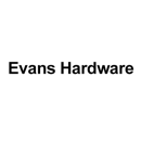 Evans; Hardware - Plumbing Fixtures, Parts & Supplies