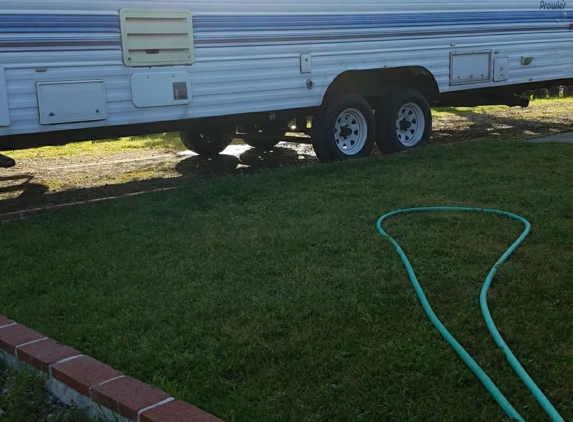 Complete Rv Of Sonora - Sonora, CA. Flipped the axles repaired trailer brakes installed a.c. cover refrigerator cover welded the stairs... In and out in 1 day!!!!