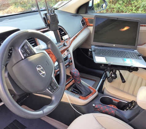 AF Patrol Inc - Rancho Santa Margarita, CA. Interior of one of our Patrol Vehicles