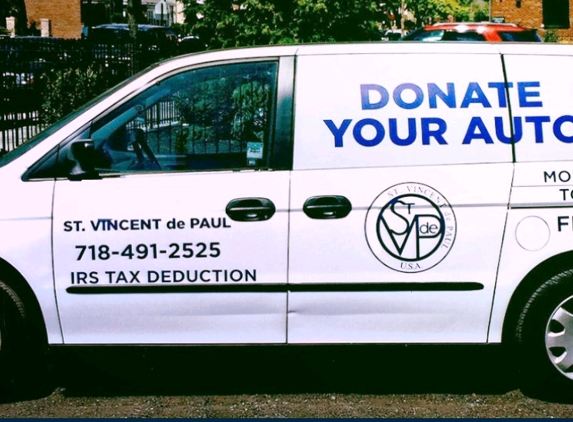 St Vincent De Paul Car Donation Program - Brooklyn, NY