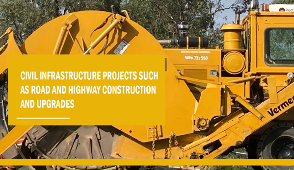 KRT Trenching & Earthmoving Australia - Tiaro, QLD. Civil infrastructure projects such as road and highway construction and upgrades.