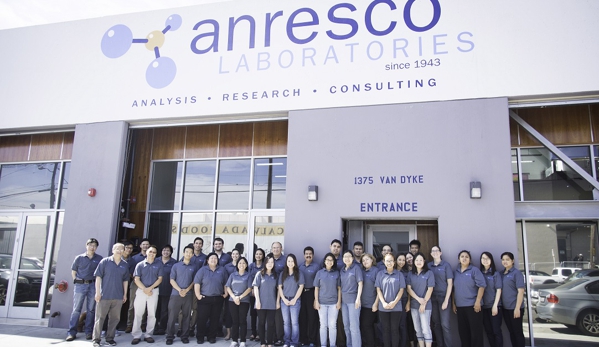 Anresco Laboratories - San Francisco, CA