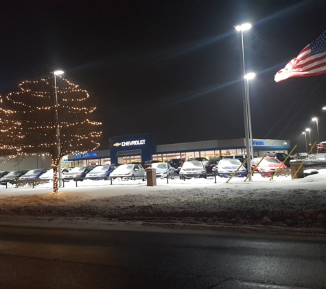 Lou LaRiche Chevrolet - Plymouth, MI. Chevrolet's and Christmas Lights this Holiday Season