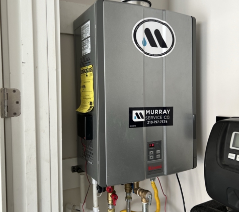 Murray Service Company - Boerne, TX. Rinnai Tankless Water Heater Natural Gas