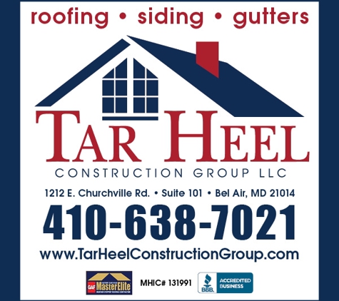 Tar Heel Construction Group - Bel Air, MD