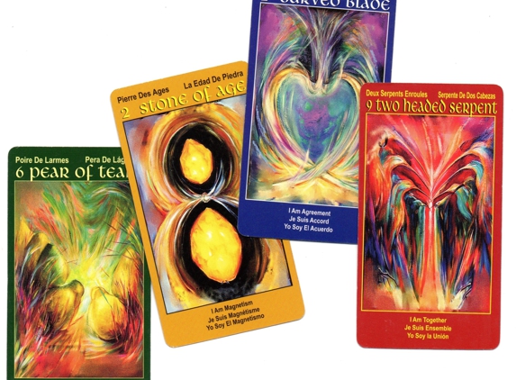 I Am One Tarot - Los Angeles, CA. Numbers cards of the I Am One Tarot cards