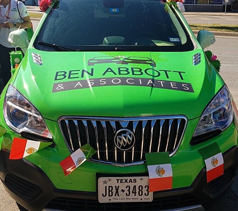 Ben Abbott & Associates - Garland, TX. Our Ben Abbott cars never looked so festive!