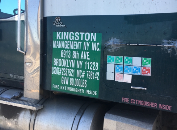 Kingston Management Ny Inc - Brooklyn, NY. Dangerous Asian truck driver