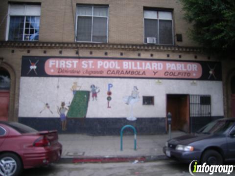 First Street Pool & Billiard Parlor 1906 E 1st St, Los Angeles, CA ...
