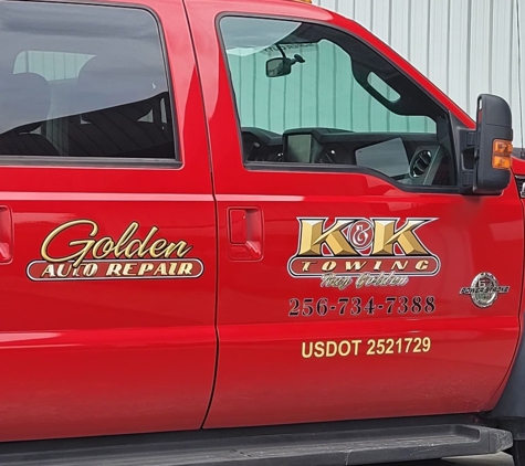 Golden Auto Repair / K & K Towing - Cullman, AL