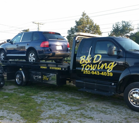 B & D Towing and Recovery, LLC - Chocowinity, NC